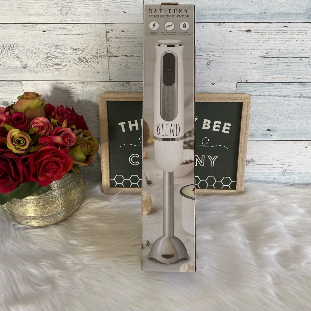 Rae Dunn Home Decor Kitchen Hand Blender